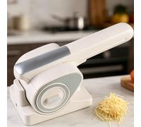 Electric Cheese Shredder, Rechargeable Handheld Shredder for Cheese, Nuts & Chocolate, Easy to Clean, Shreds Up to 2kg of Cheese, Ideal for Baking & Cooking