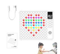 Electric Chess Board | Educational Interactive Fun - Kids 5 in a Row Chess Board Game,for Boys Girls Adults Family Home School Travel Party Family Night Education