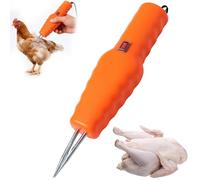 Electric Chicken Plucker, Chicken Defeathering Machine, Portable Poultry Feather Remover Machine with Waterproof One-Touch Switch for Chicken, Duck, Goose, Turk