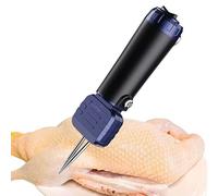 Electric Chicken Plucker Machine, Handheld Poultry Plucker with Stainless Steel Cone Head, Adjustable Tightness for Easy Hair Removal, 200W Power