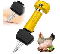 Electric Chicken Plucker Machine - Handheld Poultry Plucking Tool with 16000 RPM High Speed Motor and Adjustable Cone Gap for Efficient Chicken, Duck, Goose, Turkey Plucking