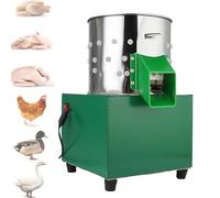 Electric Chicken Plucker Machine, Stainless Steel Poultry Feathers Remover, Fast Plucking for Chickens, Ducks, and Birds, Ideal for Farms and Abattoirs