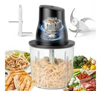 Electric Chicken Shredder Automatic 250W Food Processors Machine - Electric Food Chopper with Meat Grinder & Vegetable Chopper