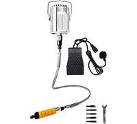 Electric Chisel Carving Tool Wood Carving Chisels Electric Wood Chisel Carving Tool Flexible Shaft Carving/Pedal Control/High Power