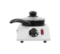 Electric Chocolate Melting Pot, 230V 40W Chocolate Tempering Machine, 6.69 * 9.06 * 4.33in, UK Plug, for Artisanal Baking, Cafes