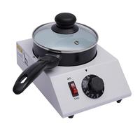 Electric Chocolate Melting Pot Chocolate Melting Machines Adjustable Temperature 30-80℃ Commercial Chocolate Meltings Machine for Chocolatier (Single cylinder non stick pot chocolate melting)