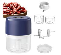 Electric Chopper - Mini Kitchen Utensils - Vegetable Cutter, for Professional Household Chefs Beginners Preparation Meals Camping Party Vegetables Meat