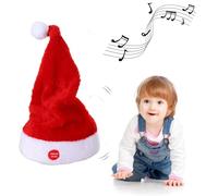 Electric Christmas Hat, Electric Funny Singing and Dancing Christmas Hat With Randomly Swing & Play Songs