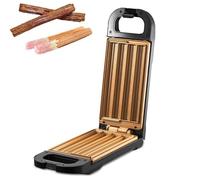 Electric Churro Machine, 850W Non-Stick Churros Maker with LED Indicator, Creates Delicious Breakfast Waffles and Cones, Perfect for Desserts and Snacks