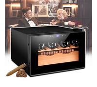 Electric Cigar Cabinet - Smart Constant Temperature Beverage Refrigerator with Touch Control for Ideal Tea and Beverage Storage