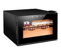 Electric Cigar Cabinet - Smart Constant Temperature Beverage Refrigerator with Touch Control for Ideal Tea and Beverage Storage