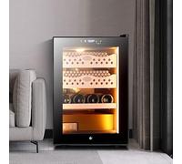 Electric Cigar Humidor with Temperature and Humidity Control, 50L Capacity, 300 Count Storage, 4 Layer Drawers, Ideal for Cigar Enthusiasts