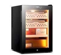 Electric Cigar Humidors, Temperature Control Cabinet With Spanish Cedar Wood Shelves & Built-in LED Light Gifts For Men (200 To 350 Capacity) Cigarcabinet 50L(Cigarcabinet)