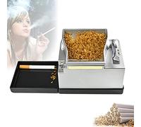Electric Cigarette Injector Machine, Automatic Cigarette Maker with Stainless Steel Smoke Pipe,Home Use Cigarette Machine for Smoking Enthusiasts