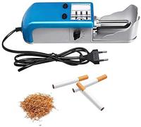 Electric Cigarette Injector Machine Automatic Tobacco Maker Roller Stainless Steel Fast Cigar(Blue)