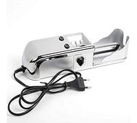 Electric Cigarette Injector Machine Automatic Tobacco Maker Roller Stainless Steel Fast Cigar(Silver)