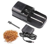 Electric Cigarette Injector Machine, Mini Rolling Maker Cigarette-Filling, for Father and Teacher Birthday Present(Black)