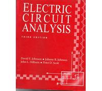 Electric Circuit Analysis, 3E [Paperback] Johnson D.E