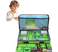 Electric Circuit learning kit, Electromagnetism Exploration, DIY Electrical Engineering Project for Basic Physics Learning Starter