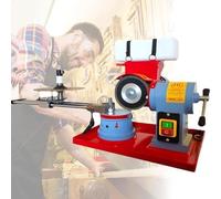 Electric Circular Saw Blade Sharpener, 2850RPM Wet/Dry Tool for Polishing Carbide Tips, 370W Power for Efficient Blade Sharpening