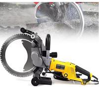 Electric Circular Saw, Brushless Power Cutter, 5000W, High Frequency Cutting Depth 290mm, Portable Wall and Floor Grooving Tool, Dust-Free Design