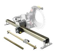 Electric Circular Saw Guide Rail 150W, Remote Control, Thick-Wall Aluminum Alloy Linear Rail Guide, Forward/Reverse, Angle & Height Adjustable, Circular Saw Rip Guide, Without The Saw 300cm