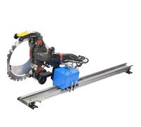 Electric Circular Saw Guide Rail with Automatic Cutting and Adjustable Depth for Concrete, Stone, and Tile Materials