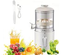 Electric Citrus Juicer 45W - Portable USB Rechargeable 150ml Blender for Whole Fruit Juicing - Ideal for Oranges and Lemons, 1500mAh Battery
