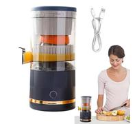 Electric Citrus Juicer - 9.3 Inch USB Rechargeable Automatic Citrus Juicer | Portable Pulp Separator Machine, Low Noise Fruit Juicer for Oranges, Lemons, Li