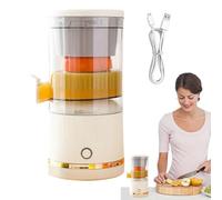 Electric Citrus Juicer - Automatic Citrus Juicer Fruit Press Machine Orange Juice Squeezer,Portable Juice Container, Juicer Blender 7.4V for Citrus, Orange, Grapefruit, Lime