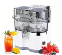 Electric Citrus Juicer - Automatic Dual Orange and Lemon Squeezer, 400ml Capacity for Efficient Juice Extraction, Easy to Clean for Home Kitchens