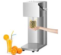 Electric Citrus Juicer, Commercial Citrus Juice Extractor with Hole Pick and 2 Juicer Knives, High Juice Yield, Stainless Steel Orange Squeezer for Juicing Orange, Lemon, Grapefruit, Lime