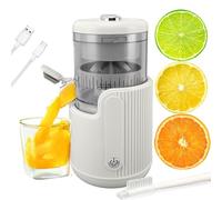 Electric Citrus Juicer Leakproof, USB Rechargeable 360 Degree Motor Juice Squeezer, 500ML Mini Portable Juicer Machine Squeezer for Orange Lemon Lime Grapefruit