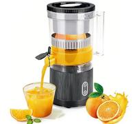 Electric Citrus Juicer Machine Portable Blender with USB-C Charging, 200mL for Orange, Lemon, Grapefruit - Wireless and Easy to Use