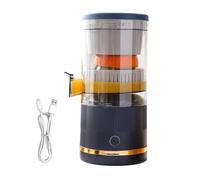 Electric Citrus Juicer - Portable USB Rechargeable Orange Juicer Machine, Automatic Fruit Press & Lemon Squeezer With 600ml Container, Low Noise Juice & Pulp Separation For Travel, Home & Office