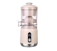 Electric Citrus Juicer, USB Charging Electric Juicer，Three-speed adjustment，Portable automatic juicer, suitable for oranges, lemons, grapefruits, strawberriesand easy to clean. (Beige)