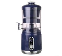 Electric Citrus Juicer with LCD Display and Operation, Fast Juice Extraction with High Yield, Suitable for Various Citrus Fruits up to 110mm Diameter, Easy to Clean Design (Blue)