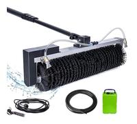 Electric Cleaning Bar for Solar Panels &60cm Cleaning Width 26Ah Battery Includes Backpack Efficient Water Brush Tool