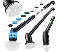 Electric Cleaning Brush, Upgraded Full-Body IPX7 Waterproof & Long Handle