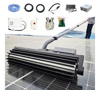 Electric Cleaning Roller Brush with Telescopic Pole, 5.5m Dual-Use Design for Efficient Cleaning of PV Panels and Windows, 8m Power Cord