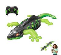 Electric Climbing Gecko Lizard Toy, Remote Control Wall Crawler Biomimetic Gecko, Crawling Rc Toys With Fluorescent Claws, Funny Prank Toys, Christmas Birthday Gifts for 3 4 5 6 7 8 9 10+ Year Old