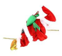 Electric Climbing Santa Christmas Ornament, Moving Figure Xmas Tree Toy, Funny Hanging Decor for Kids, Festive Holiday Home Decoration, Battery Operated