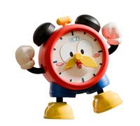 Electric Clock For Children - ABS Construction Sixteen By Fourteen Points Six By Seven Points Two Centimeters Large, Musical Interactive Toy, Light And Sound Learning Clock, Crawling