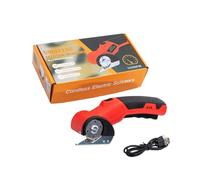 Electric Cloth Cutting Scissors Cordless Operations Built in Ergonomic Craft Tool Fabric Trimming Tool Rechargeable Cordless Electric Fabric Scissors