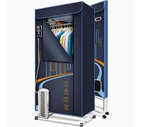 Electric Clothes Airer Dryer,1600W 3-Tier Fast Drying Heated Drying Rack for Clothes,Energy Saving Warm Air Dryers Foldable Clothing Drying Wardrobe for House The New