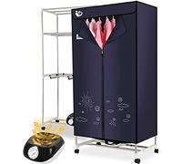Electric Clothes Dryer - 1000W Portable 2-Tier Drying Rack, Foldable Indoor Airer, Energy-Saving Clothes Drying Wardrobe