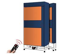Electric Clothes Dryer, Air Dryers, Fast Drying Multi-Speed Radiator Clothes Airer, Time Saving Touch Screen Clothes Dryer Wet Weather