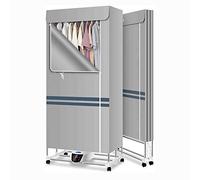 Electric Clothes Dryer, Clothes Airer Portable Clothes Dryer, Folding Clothes Drying Rack Indoor, Energy Saving (anion) Heated Clothes Airer, Remote Control for Apartment Home The New