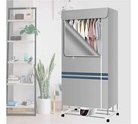 Electric Clothes Dryer,Efficient Indoor Wet Laundry Warm Air Heated Drying Rack Wardrobe, Portable 2/3-Tier Electric Clothes Drying Rack Foldable 2300w Energy Saving (Anion) The New