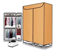 Electric Clothes Dryer - Large Capacity 40kg, Automatic Timer, Low Noise Motor, Space Saving - Ideal For Home, Apartment, Commercial Use - Heated Drying Rack Wardrobe